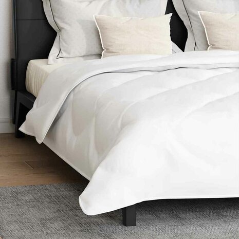 Dekbed met kussen 3 pcs Wit 200 x 200 cm Microfibre 7