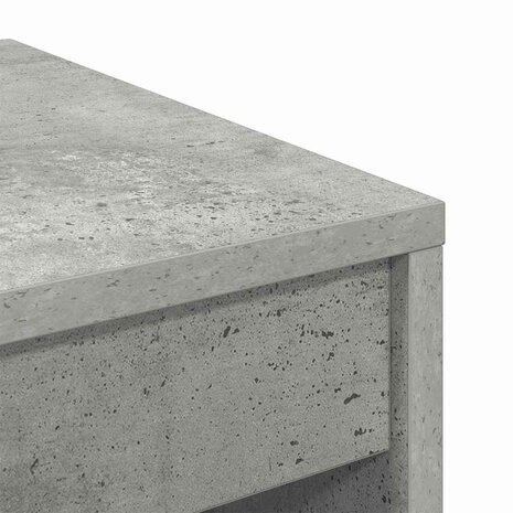 Bureau Betongrijs 60 x 40 x 76 cm Bewerkt hout 8