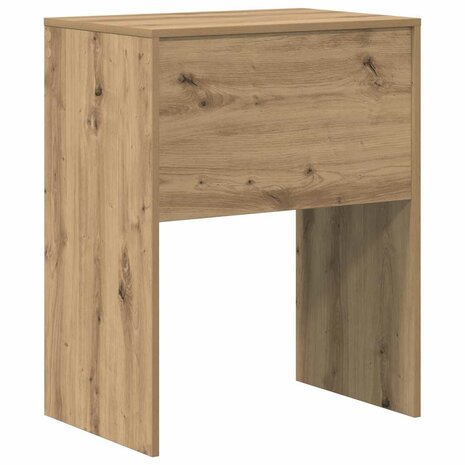 Bureau artisanaal eikenkleurig 60 x 40 x 76 cm Bewerkt hout 7
