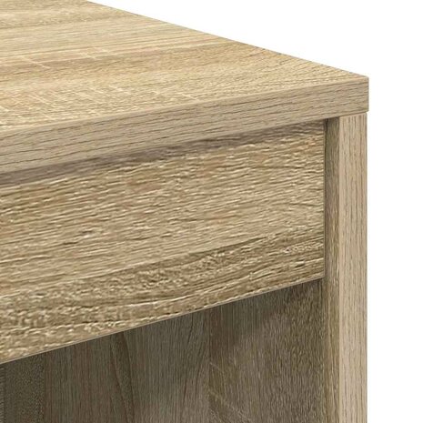 Bureau Sonoma eiken 70 x 40 x 76 cm Bewerkt hout 8