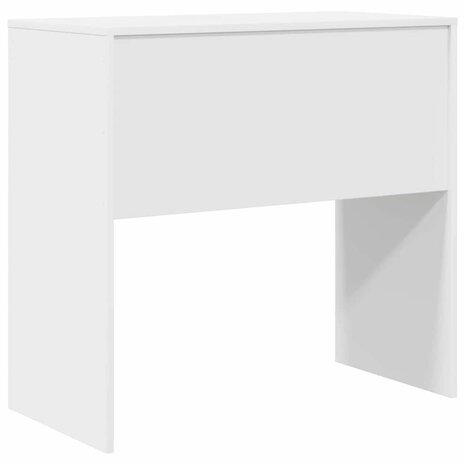 Bureau Wit 80 x 40 x 76 cm Bewerkt hout 7