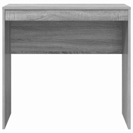 Bureau Grijs sonoma 80 x 40 x 76 cm Bewerkt hout 5