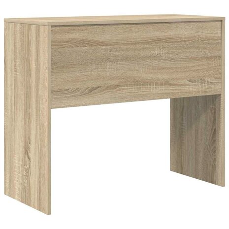 Bureau Sonoma eiken 90 x 40 x 76 cm Bewerkt hout 7