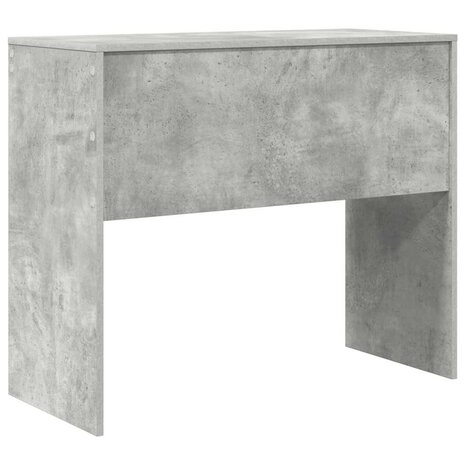 Bureau Betongrijs 90 x 40 x 76 cm Bewerkt hout 7