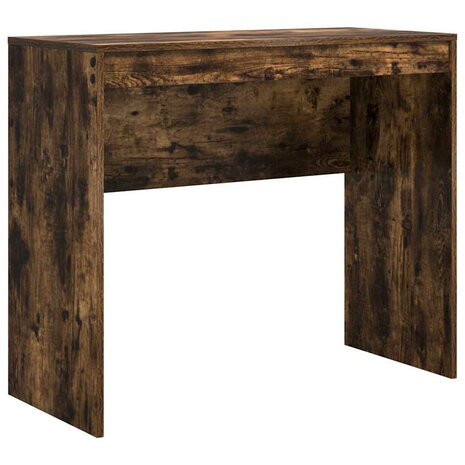 Bureau Gerookt eiken 90 x 40 x 76 cm Bewerkt hout 2
