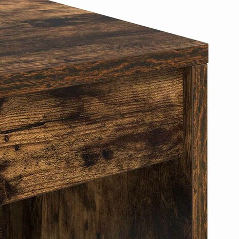 Bureau Gerookt eiken 90 x 40 x 76 cm Bewerkt hout 8