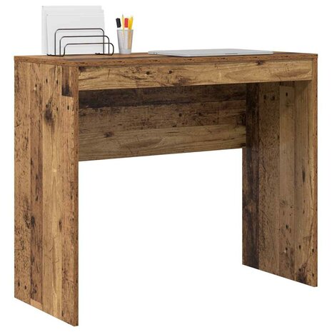 Bureau Oud hout 90 x 40 x 76 cm Bewerkt hout 3