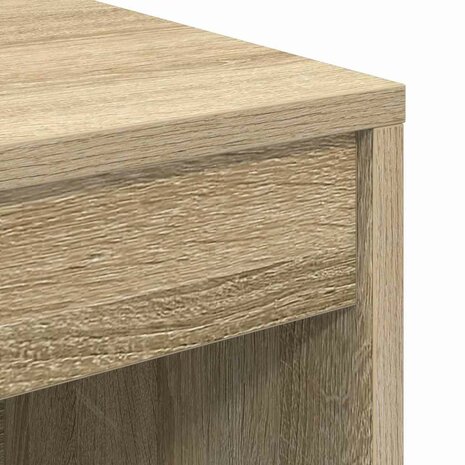Bureau Sonoma eiken 100 x 40 x 76 cm Bewerkt hout 8