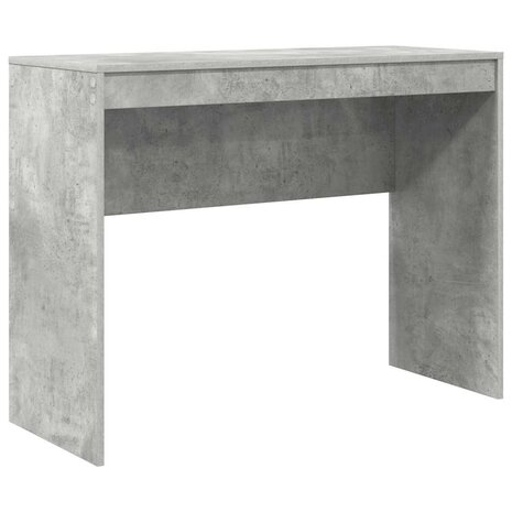 Bureau Betongrijs 100 x 40 x 76 cm Bewerkt hout 2