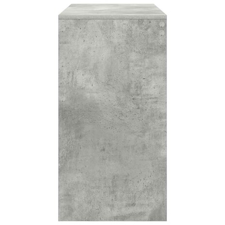 Bureau Betongrijs 100 x 40 x 76 cm Bewerkt hout 6