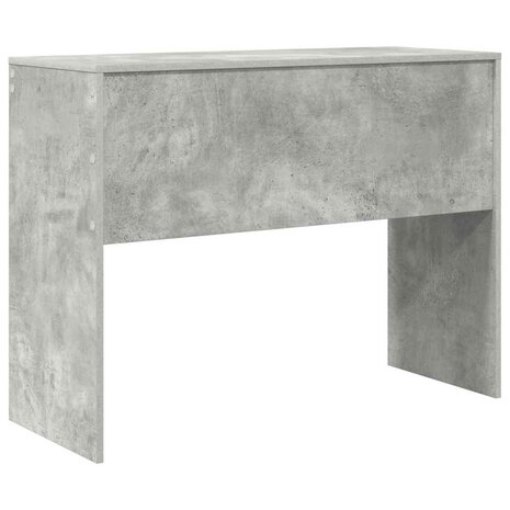 Bureau Betongrijs 100 x 40 x 76 cm Bewerkt hout 7