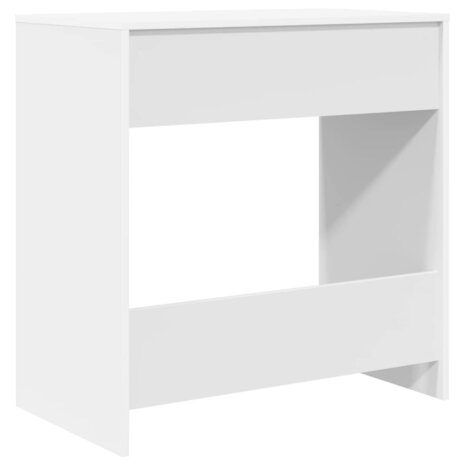 Bureau met plank met opslag Wit 77,5 x 43 x 79 cm Bewerkt hout 8