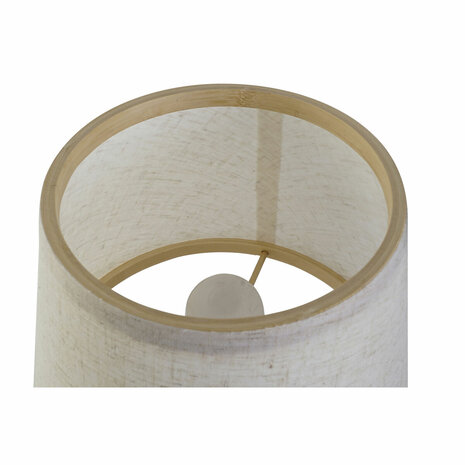 Bureaulamp DKD Home Decor Bruin Natuurlijk Bamboe 50 W 220 V 24 x 24 x 37 cm 2