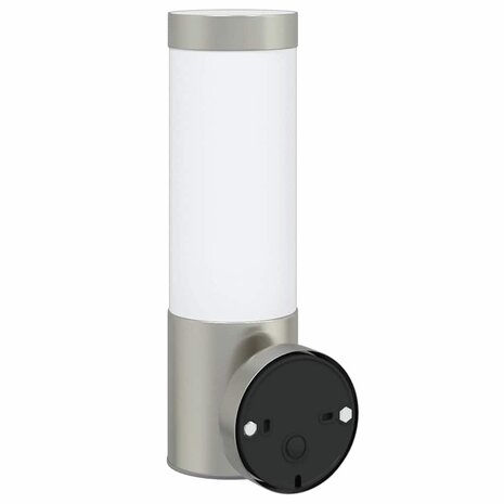 Buitenwandlamp Zilver 12 x 7.5 x 27 cm Roestvrij staal 6