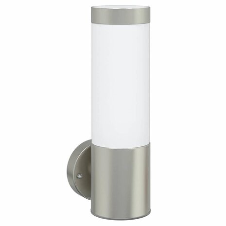 Buitenwandlampen 2 pcs Zilver 12 x 7.5 x 27 cm Roestvrij staal 4