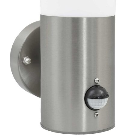 Buitenwandlamp Zilver 12 x 7.5 x 29 cm Roestvrij staal 9
