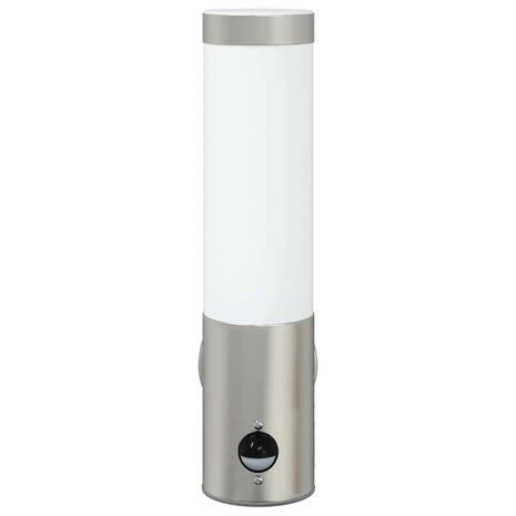 Buitenwandlampen 2 pcs Zilver 12 x 7.5 x 29 cm Roestvrij staal 5