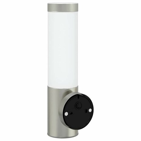 Buitenwandlampen 2 pcs Zilver 12 x 7.5 x 29 cm Roestvrij staal 7