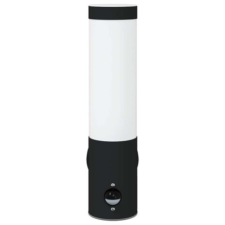 Buitenwandlampen 2 pcs Zwart 12 x 7.5 x 29 cm Roestvrij staal 5