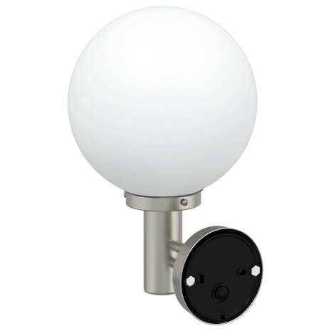 Buiten Wandlamp Zilver 28 x 25 x 38 cm Roestvrij staal 6