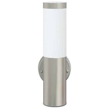 Buiten Wandlamp Zilver 15 x 7.5 x 33 cm Roestvrij staal 4