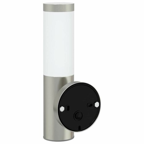 Buiten Wandlamp Zilver 15 x 7.5 x 33 cm Roestvrij staal 6