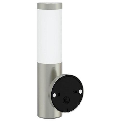 Buitenwandlampen 2 pcs Zilver 15 x 7.5 x 33 cm Roestvrij staal 7