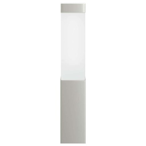 Buitenwandlampen 2 pcs Zilver 10.5 x 6 x 35 cm Roestvrij staal 5
