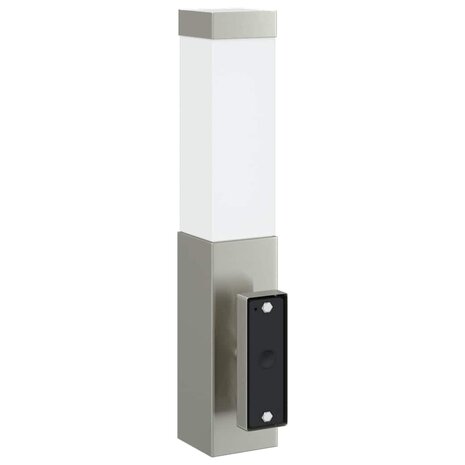 Buitenwandlampen 2 pcs Zilver 10.5 x 6 x 35 cm Roestvrij staal 7