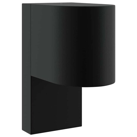 Buitenwandlamp Zwart 12 x 7 x 15 cm Roestvrij staal 2