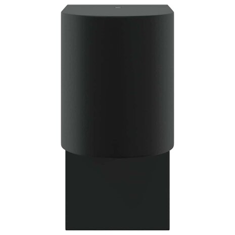 Buitenwandlampen 2 pcs Zwart 12 x 7 x 15 cm Roestvrij staal 5