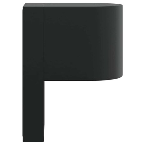 Buitenwandlampen 2 pcs Zwart 12 x 7 x 15 cm Roestvrij staal 6