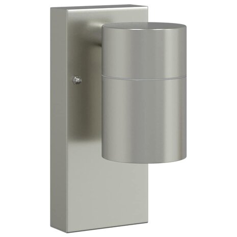 Buitenwandlampen 2 pcs Zilver 6.5 x 10.5 x 16 cm 4