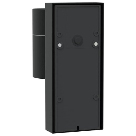 Buitenwandlampen 2 pcs Zwart 6.5 x 10.5 x 16 cm Roestvrij staal 7