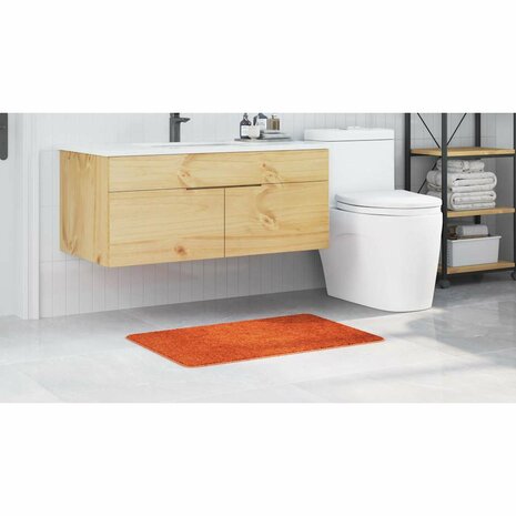 Badmat Oranje 60 x 90 cm Polypropyleen 4