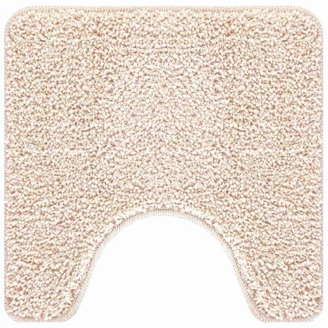 Badmat 2 pcs Crème 50 x 50 cm Polypropyleen 6