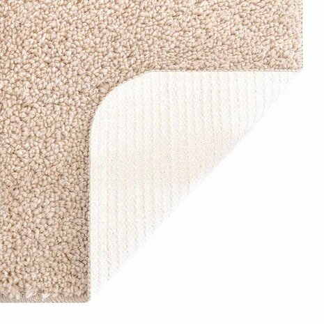 Badmat 2 pcs Crème 50 x 50 cm Polypropyleen 7