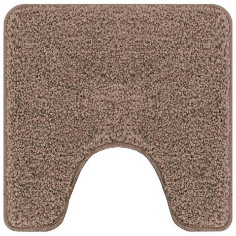 Badmat 2 pcs Bruin 50 x 50 cm Polypropyleen 6