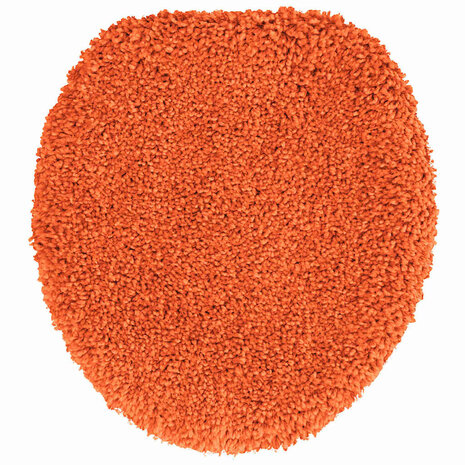 Antislip Badmat Set 3 pcs Oranje 50 x 50 cm PP 7