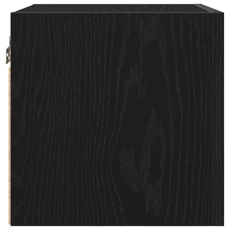 TV-kast Zwart 30.5 x 30 x 30 cm Bewerkt hout 8