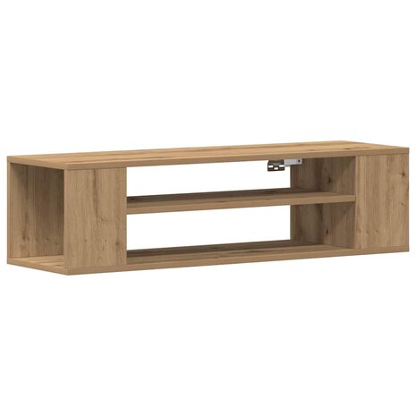 TV-kast Beige 100 x 30 x 26.5 cm Bewerkt hout 2