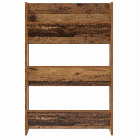 Wand Schoenenkasten met plank Anders Oud hout Bewerkt hout 5