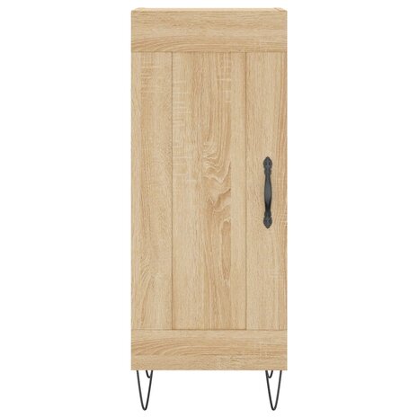 Dressoir 34,5x34x90 cm bewerkt hout sonoma eiken 5