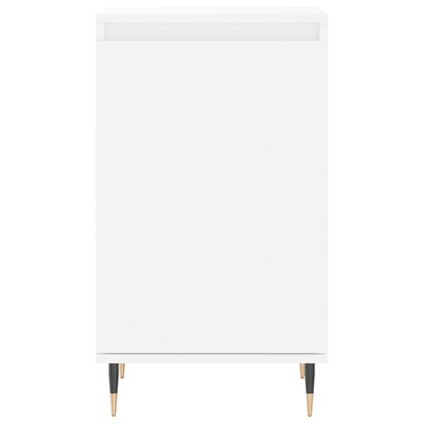 Dressoir 40x35x70 cm bewerkt hout wit 5