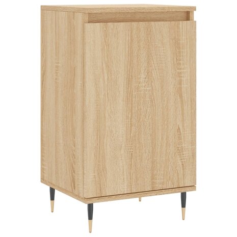 Dressoir 40x35x70 cm bewerkt hout sonoma eikenkleurig 2