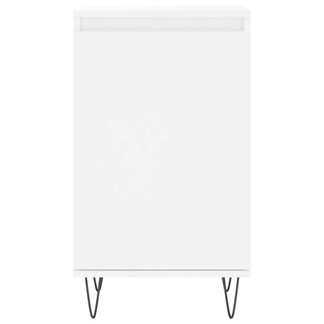 Dressoir 40x35x70 cm bewerkt hout wit 5