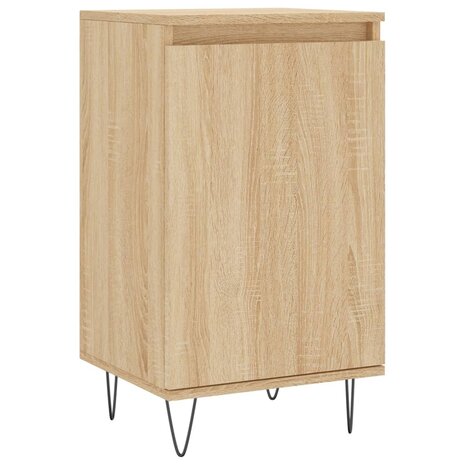Dressoir 40x35x70 cm bewerkt hout sonoma eikenkleurig 2