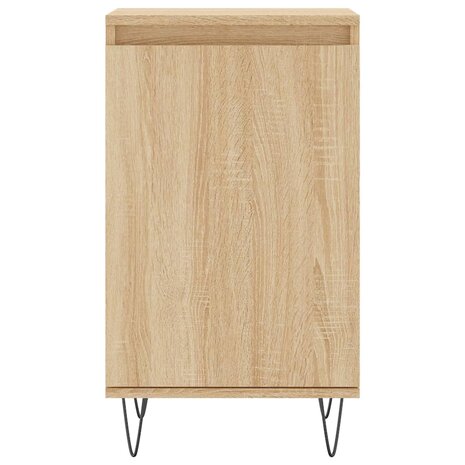 Dressoir 40x35x70 cm bewerkt hout sonoma eikenkleurig 5