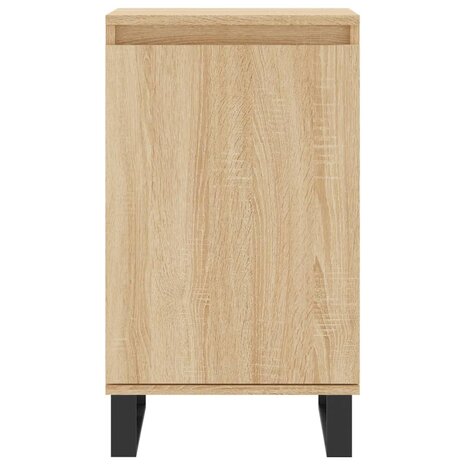 Dressoir 40x35x70 cm bewerkt hout sonoma eikenkleurig 5