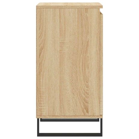 Dressoir 40x35x70 cm bewerkt hout sonoma eikenkleurig 7
